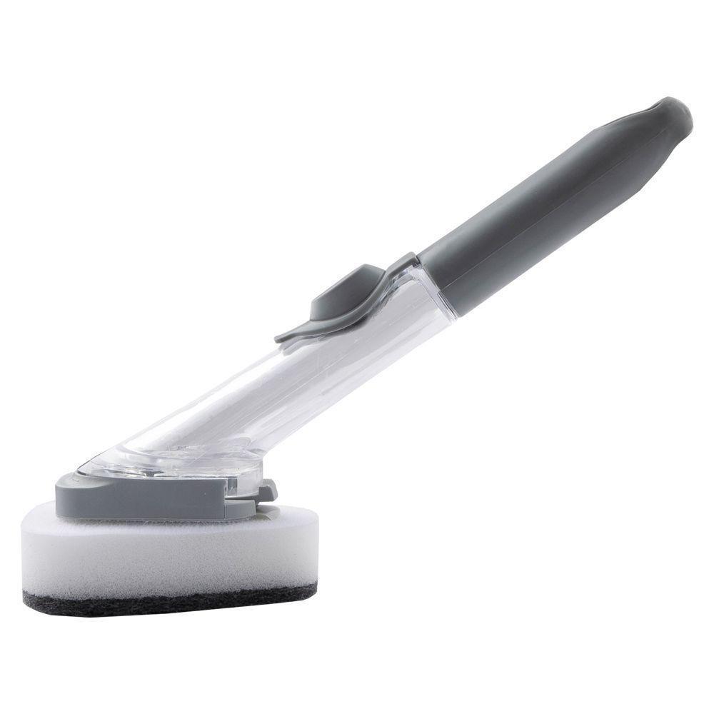 Escova Multiuso Lava-louça Com Porta Detergente - 2