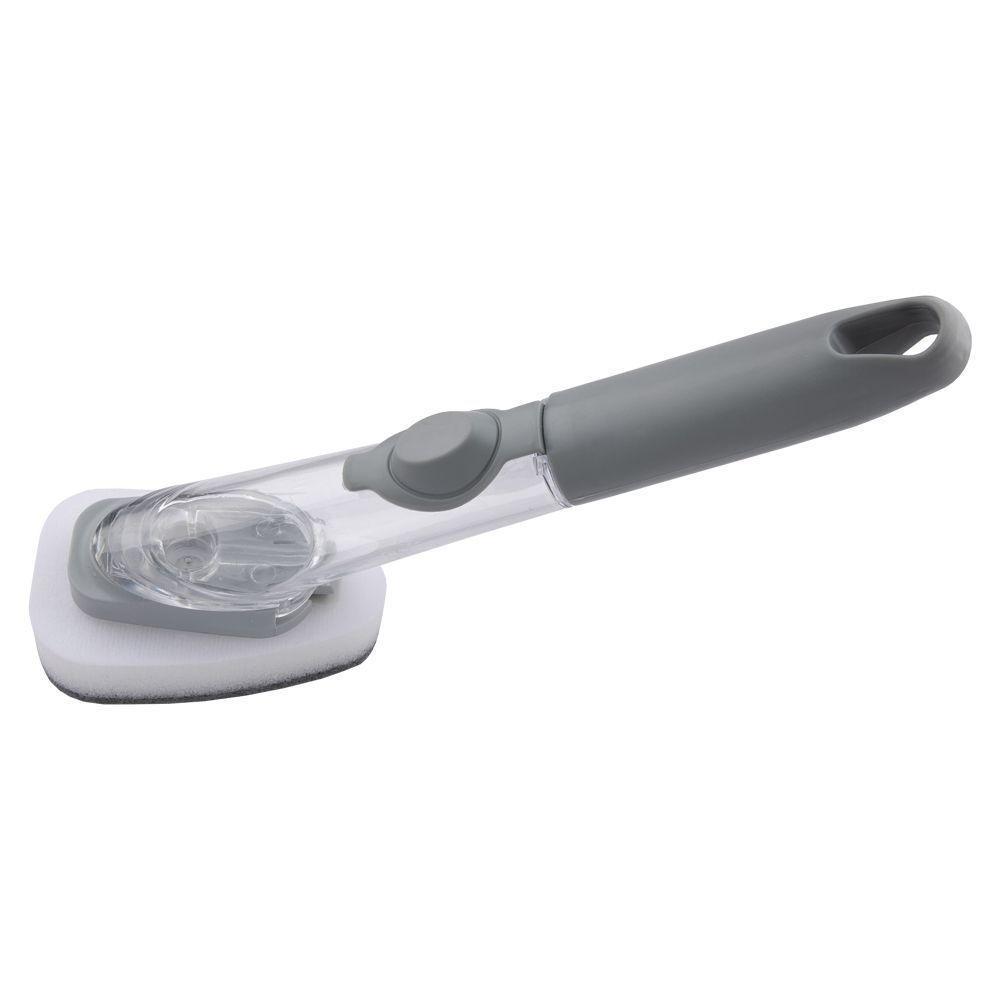 Escova Multiuso Lava-louça Com Porta Detergente - 5