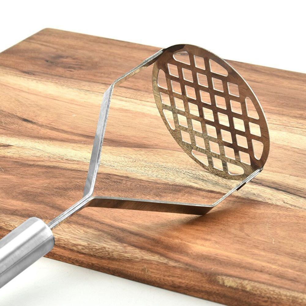 Amassador Espremedor De Batatas Manual Profissional Aço Inox - 5