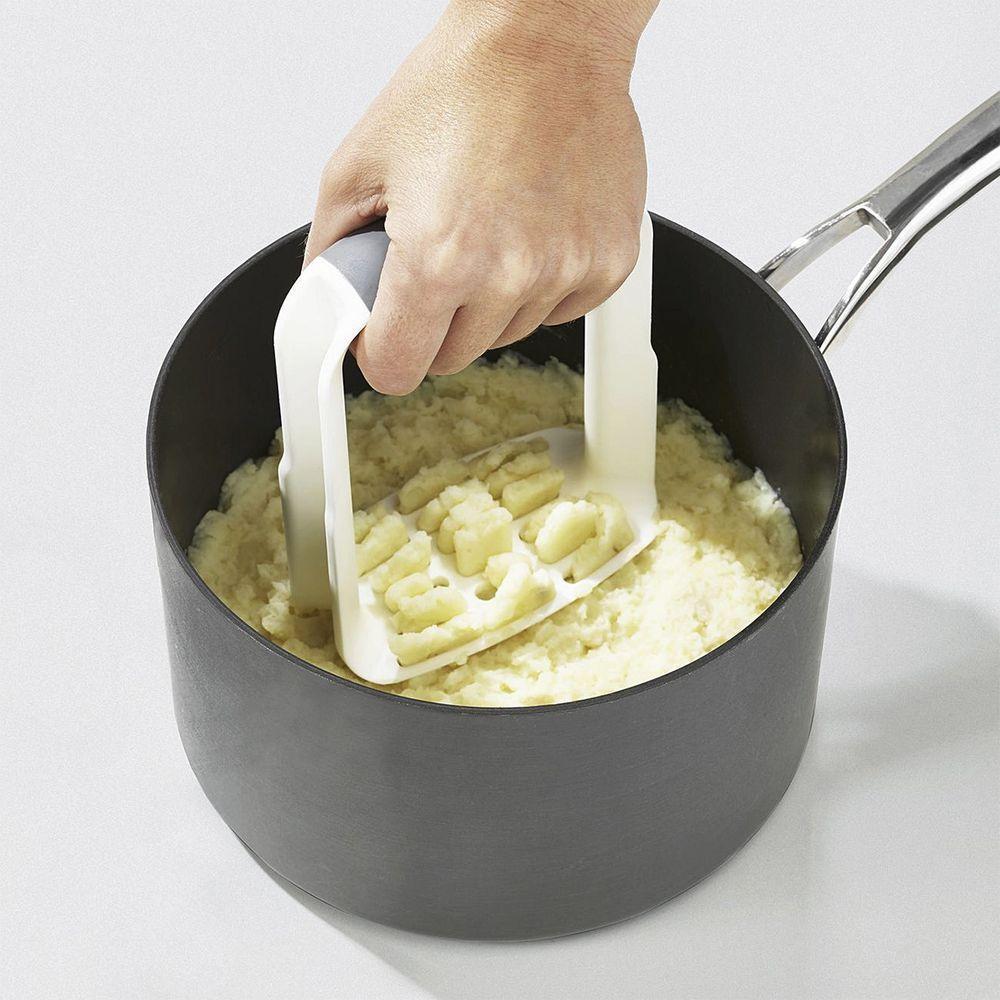 Amassador Espremedor De Batata Legumes Feijão Ergonômico - 2