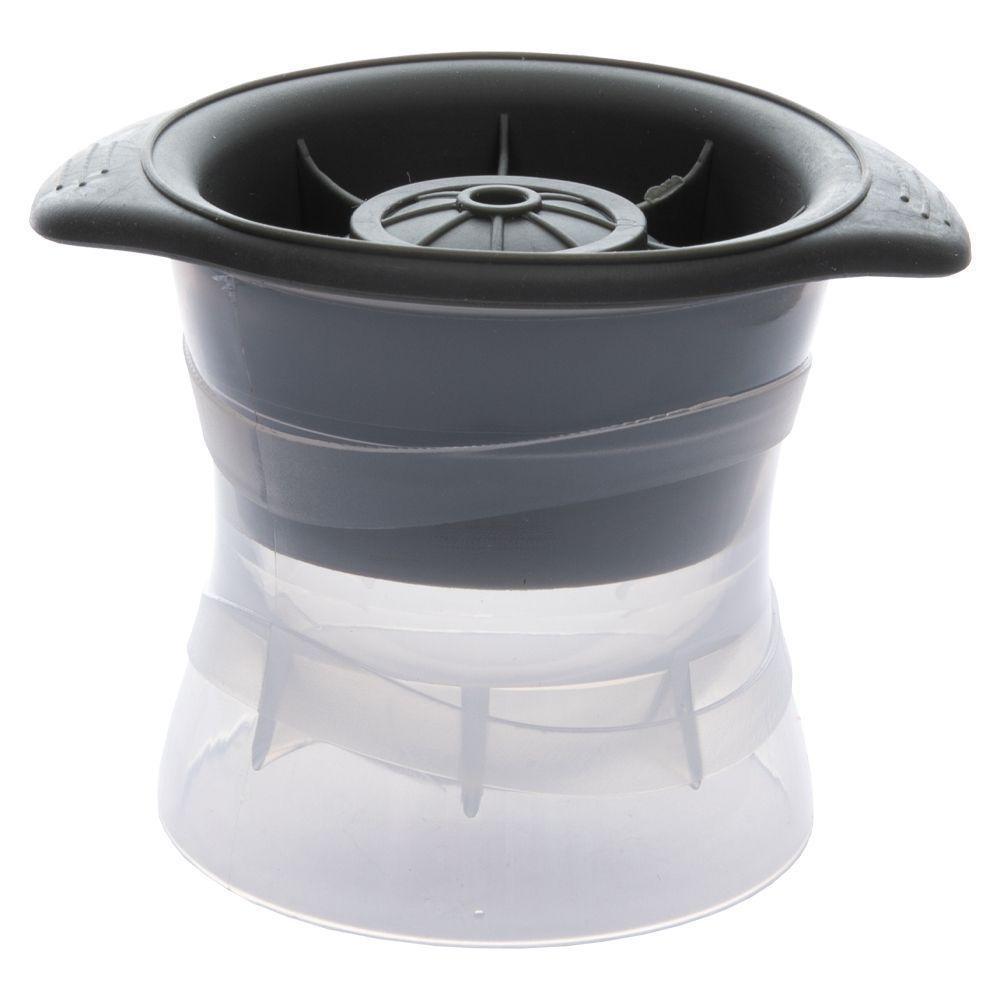 Forma De Gelo 3d Bola De Gelo Perfeita Cinza - 1