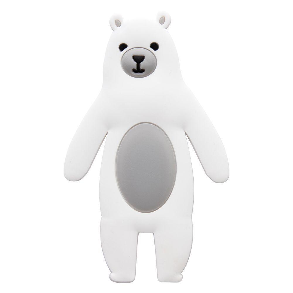 Gancho Adesivo Flexível Modelável Multiuso Bichos Animais Urso - 1