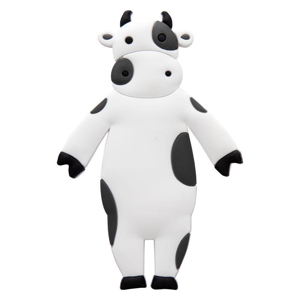 Gancho Adesivo Flexível Modelável Multiuso Bichos Animais Vaca - 1