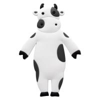 Gancho Adesivo Flexível Modelável Multiuso Bichos Animais Vaca - 1