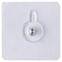 Kit 2 Ganchos Adesivos Multiuso Prático Sem Furos Na Parede - 3