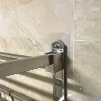 Kit 2 Ganchos Adesivos Multiuso Prático Sem Furos Na Parede