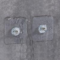 Kit 2 Ganchos Adesivos Multiuso Prático Sem Furos Na Parede - 5