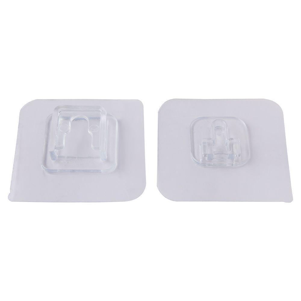 Gancho Macho E Fêmea Adesivo Multiuso Prático Sem Sujeira - 1