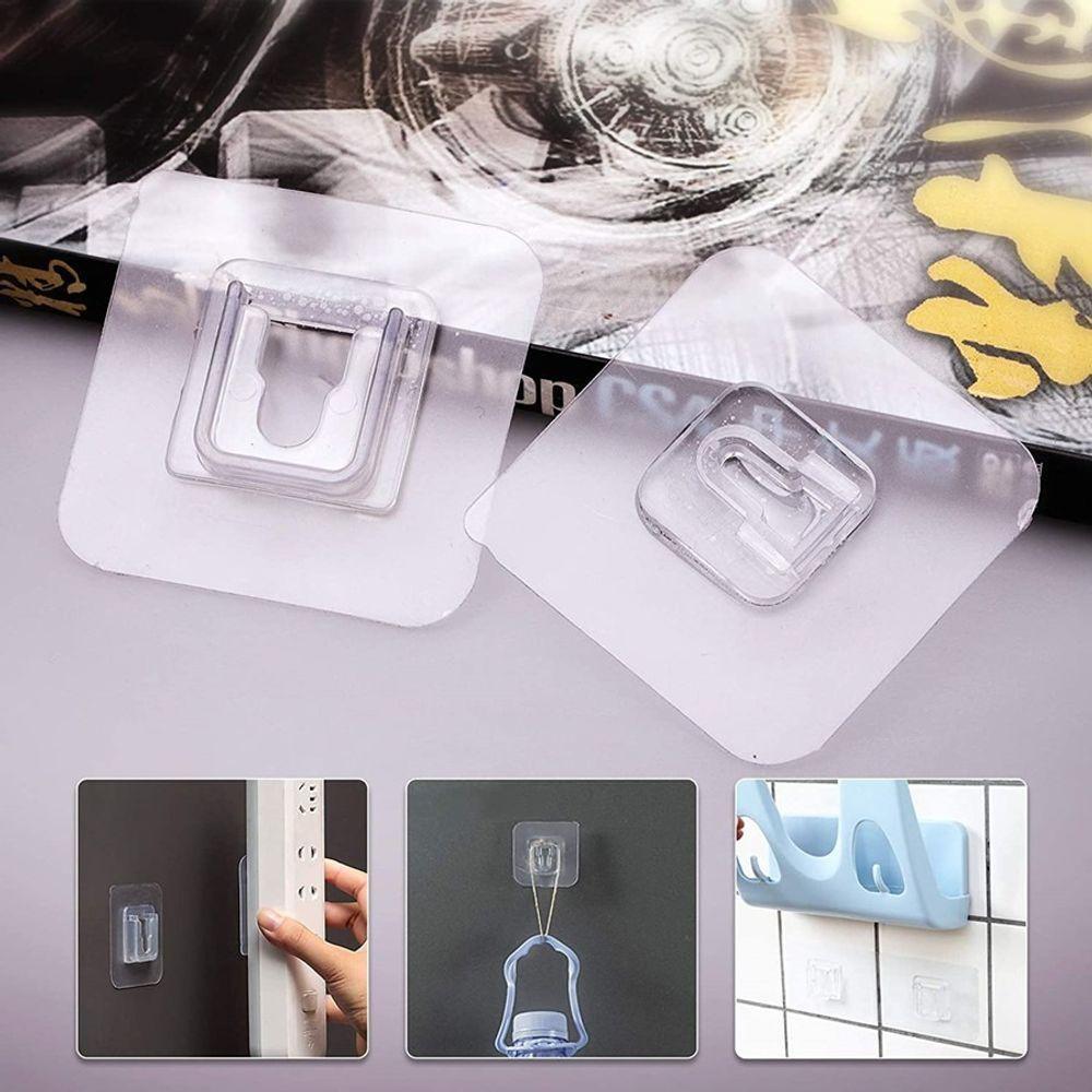 Gancho Macho E Fêmea Adesivo Multiuso Prático Sem Sujeira - 3