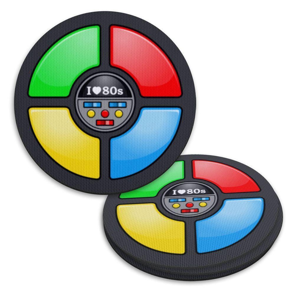 Jogo De Porta Copos Love 80s - 4 Peças - 3