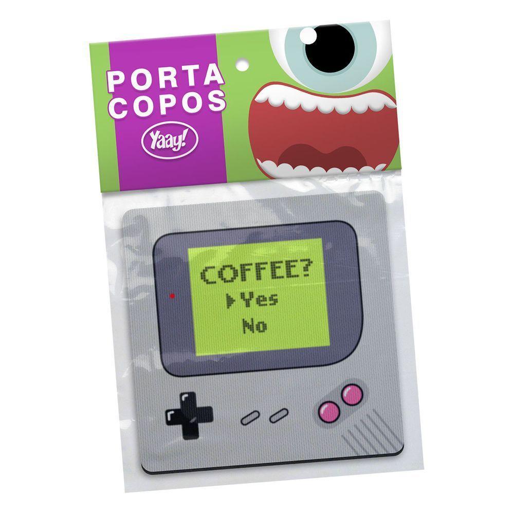Jogo De Porta Copos Gamer Boy Coffee Yes - 4 Peças - 4