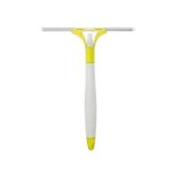 Rodo Rodinho Limpa Vidro Pia Azulejos Com Spray Reservatório Amarelo - 1