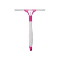 Rodo Rodinho Limpa Vidro Pia Azulejos Com Spray Reservatório Rosa - 1