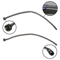 Engate Rabicho Par Monocomando Kit 60 Uni Mangueira Torneira Misturador Agua Quente Fria Flexivel - 3