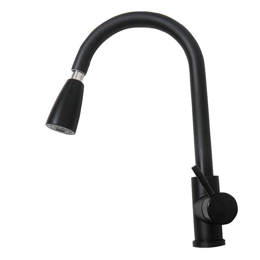 Torneira Goumet Pull Down Monocomando Agua Quente E Fria Bancada Cozinha - 1