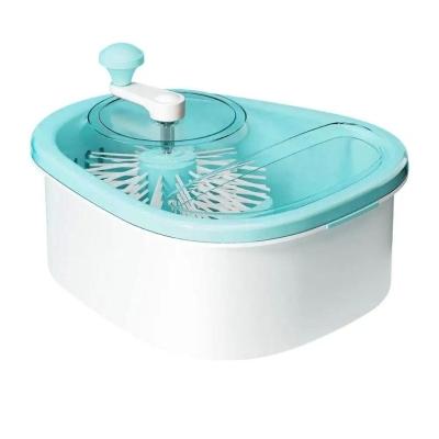 Lavadora Manual De Alimentos Frutas Verduras Azul