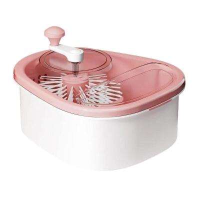 Lavadora Manual De Alimentos Frutas Verduras Rosa