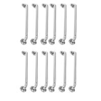 Alça De Apoio 40cm Barra Inox 12 Unidades Banheiro Deficiente Cadeirante Idoso Acessibilidade - 1
