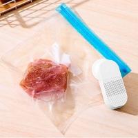 Seladora Vacuo 2 Em 1 Automatica Comida Roupas Bomba De Ar Saco Reutilizavel Multiuso