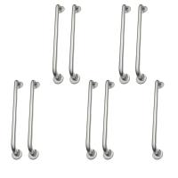 Alça De Apoio Kit 9 Unidades Barra Inox 70cm Acessibilidade Idoso Gestante Banheiro - 2