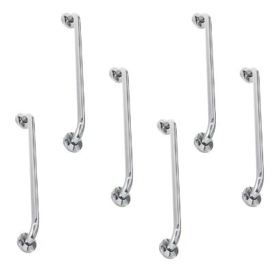 Alça De Apoio 60cm Barra Segurança Kit 6 Unidades Idoso Criança Cadeirante Gestante Acessibilidade