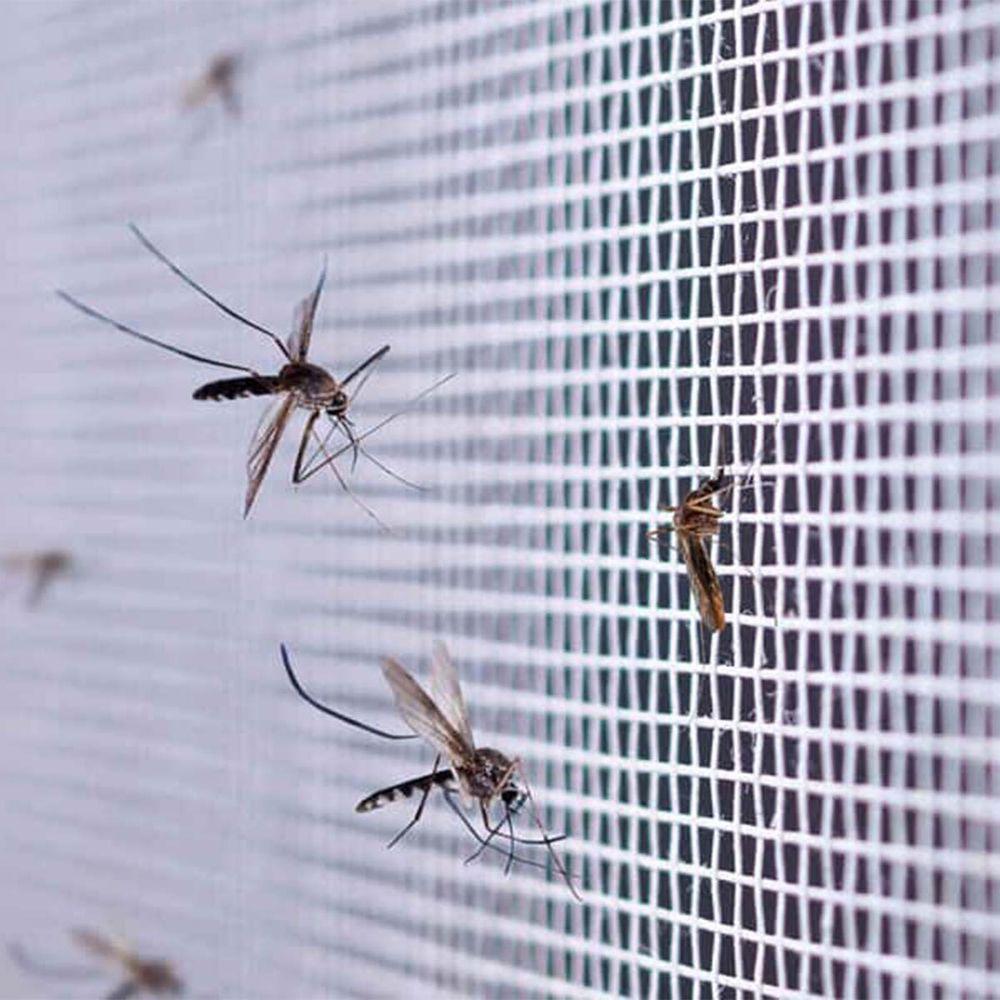 Tela Mosquiteiro Pernilongo Mosquito 2 Metros Janela Basculante Inseto Mosca Proteçao Resistente - 4