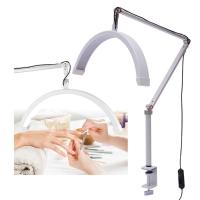 Luminaria Estetica Suporte Mesa Celular Meia Lua 3 Tons Ajustavel Maquiagem Manicure Tatuagem - 2