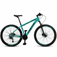 Bicicleta Aro 29 Cripto 24 Marchas Freios Hidraulico - Verde Anis-preto - 15" Verde Anis-preto - 1