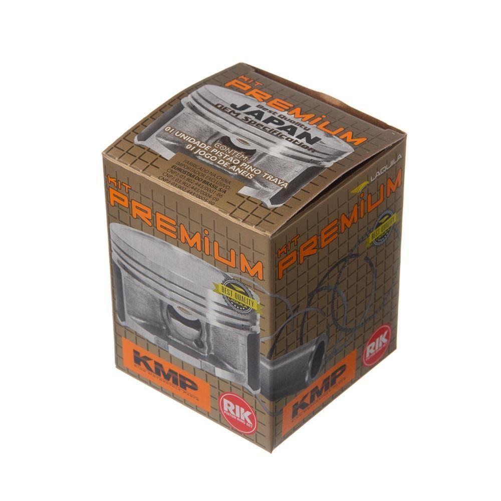 Pistao Kit C-anel Rik Premium Cg 125 2002- Bros 125 2.50 [f016] - 2