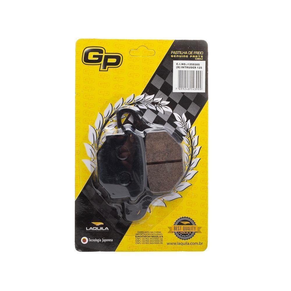Pastilha De Freio (d) Gp7 Intruder 125 [f016] - 2