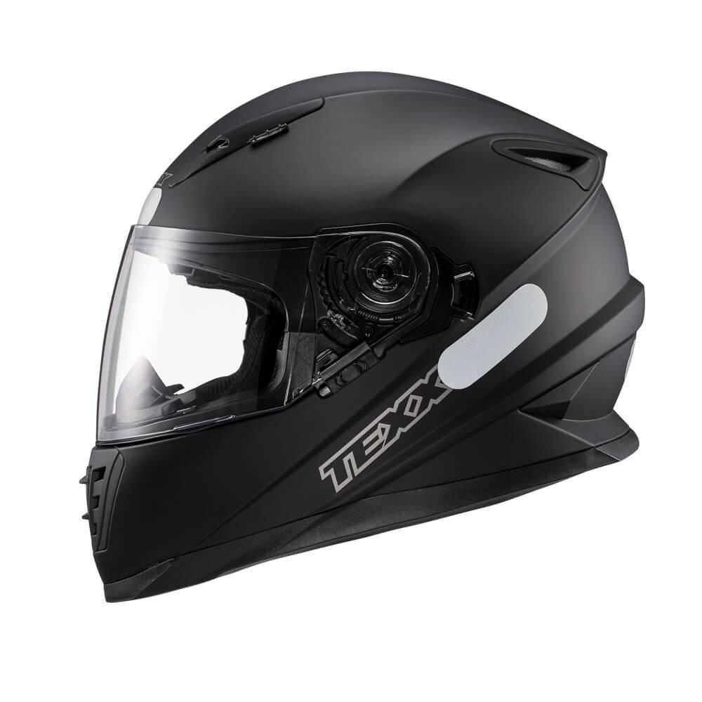 Capacete Texx Fechado Wing Solido Pret 60 [f016] - 3