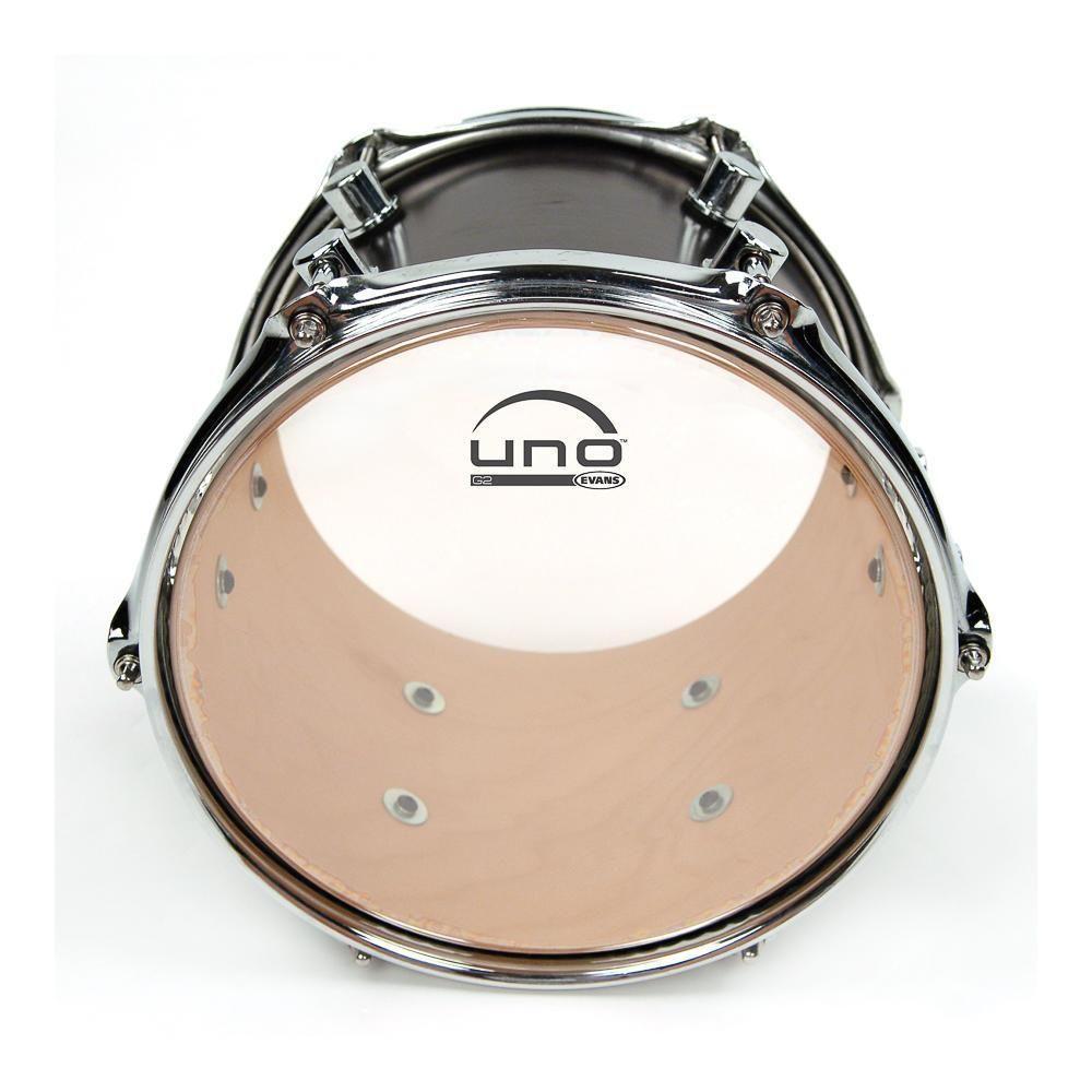 Pele Batedeira Caixa E Tom 12\' Uno By Evans G2 Transparente [f035] - 2