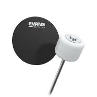 Pad Protetor Pele Bumbo Pedal Simples (2 Peças) Evans Eqpb1 [f035] - 1