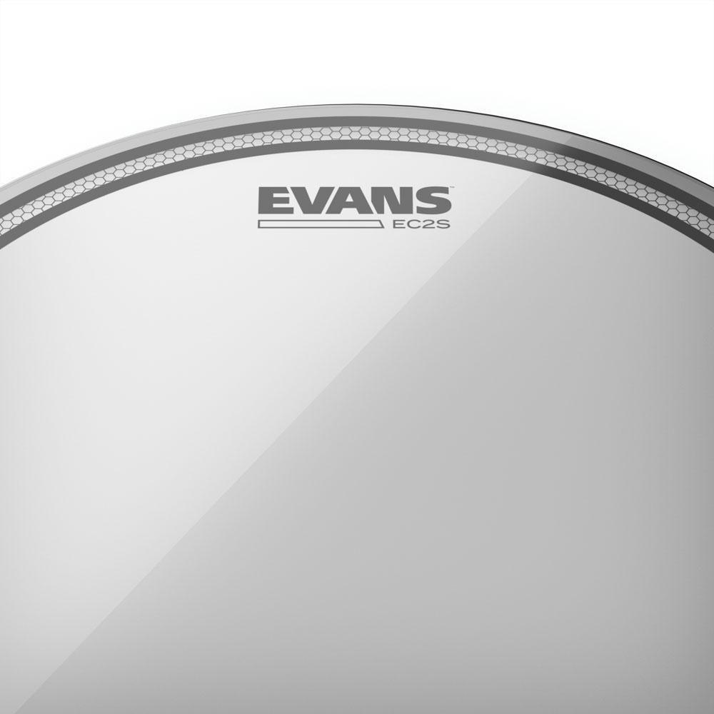 Pele Caixa E Surdo 14\' Evans Ec2s Transparente Tt14ec2s [f035] - 3