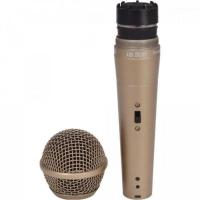 Microfone De Mão Leson Ls58 Dinâmico Champanhe [f002] - 3