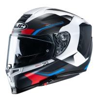 Capacete Hjc Rpha 70 Kosis Preto Branco Azul E Vermelho 59 [f016] - 1
