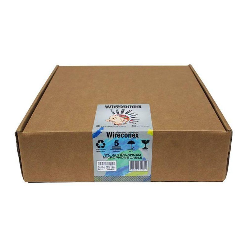 Cabo Balanceado Para Microfone Wc 224 100 Metros Wireconex [f108] - 6