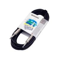 Cabo Para Instrumentos Emborrachado P10 P10 10 Metros Guiem-10 Wireconex [f108] - 1