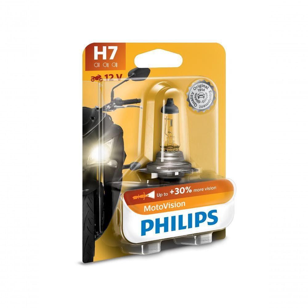 Lampada Farol Philips H7 12v 55w Motovision [f016] - 2