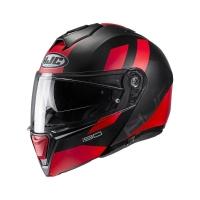 Capacete Hjc I90 Syrex Preto E Vermelho 56 [f016] - 1