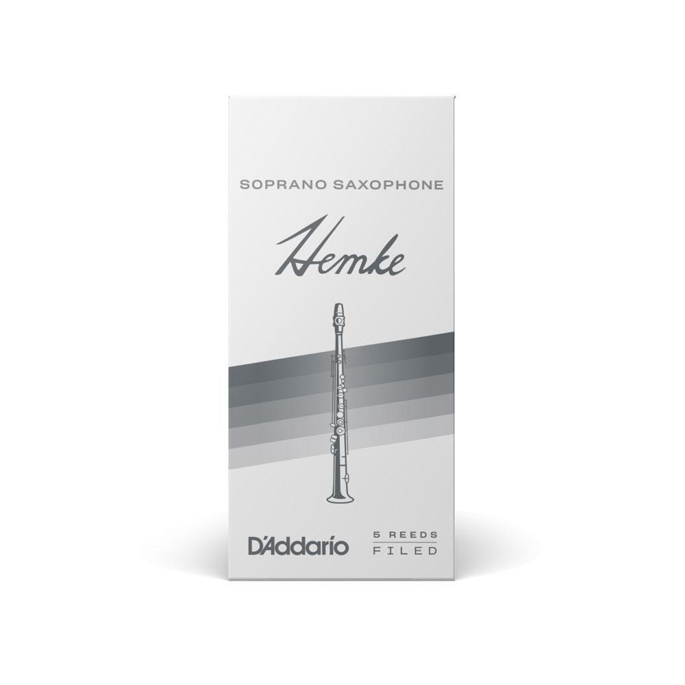 Palheta Sax Soprano 2.5 (5 Unidades) D Addario F. L. Hemke [f035] - 3