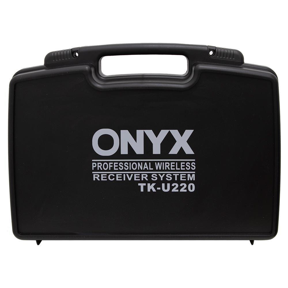 Microfone Sem Fio Duplo Tk U220 Uhf Onyx [f097] - 3