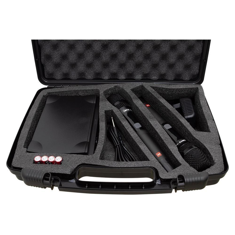 Microfone Sem Fio Duplo Tk U220 Uhf Onyx [f097] - 7