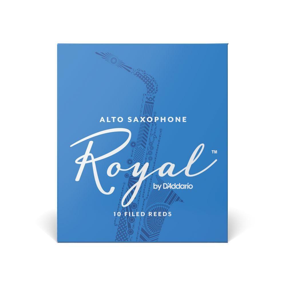 Palheta Sax Alto 2.5 (10 Unidades) D Addario Royal Rjb1025 [f035] - 1