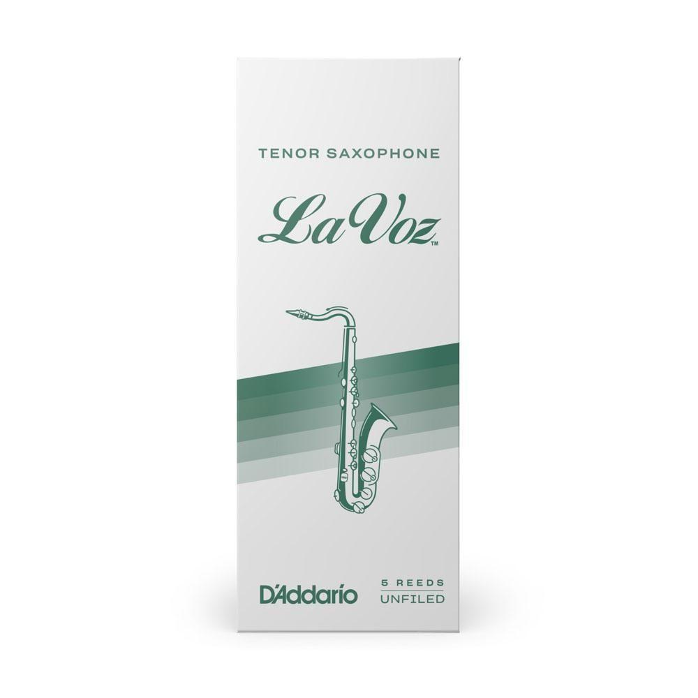 Palheta Sax Tenor Medium (5 Peças) D Addario La Voz Rkc05md [f035] - 3