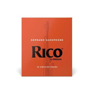 Palheta Sax Soprano 2.0 (10 Unidades) D Addario Rico Ria1020 [f035]