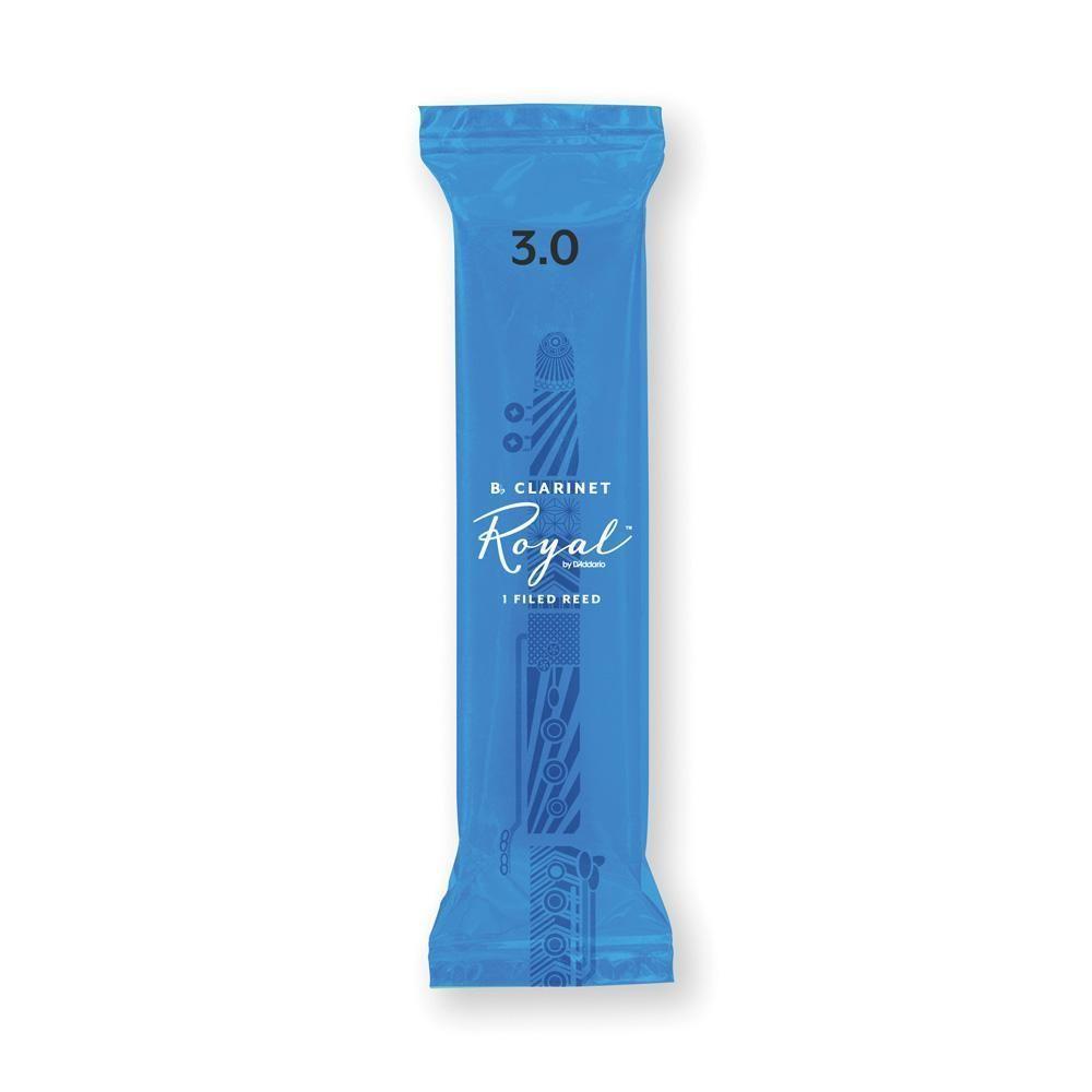 Palheta Clarineta Bb 3.0 (unidade) D Addario Royal 25rcb0130 [f035] - 1