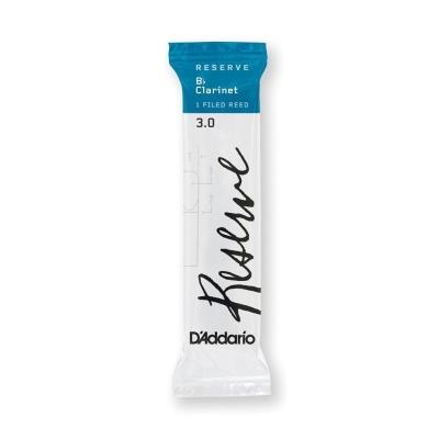 Palheta Clarineta Bb 3.0 (unidade) D Addario Reserve Dcr0130 [f035]