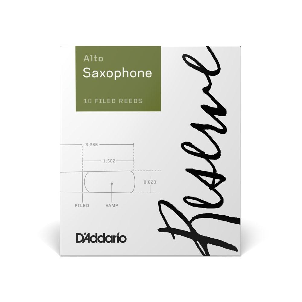 Palheta Sax Alto 4.0 (10 Unidades) D Addario Reserve Djr1040 [f035] - 2