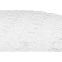 Cama Box Casal: Colchão Espuma Castor D33 Black e White Double Face + Base CRC Courano White(138x188) - 5